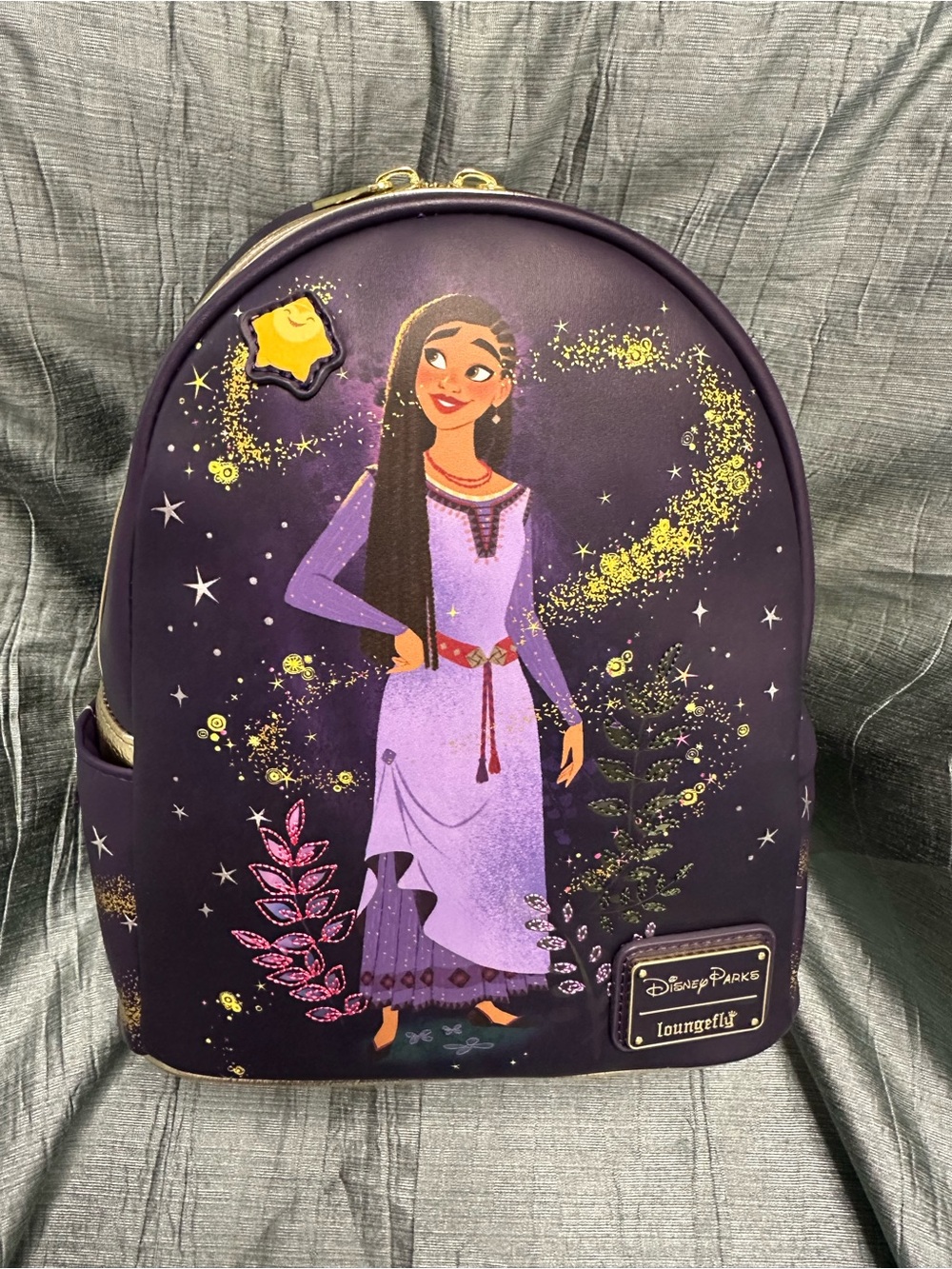 Loungefly Disney Parks Wish Asha Star Mini Backpack